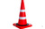 Сигнальный дорожный конус, 520 мм, оранжевый, с 2-мя светоотражающими полосами Протэкт КС-2.8.0-П #2
