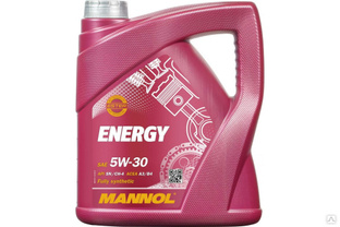 Синтетическое моторное масло MANNOL ENERGY 5W30 4 л 7017 Mannol 