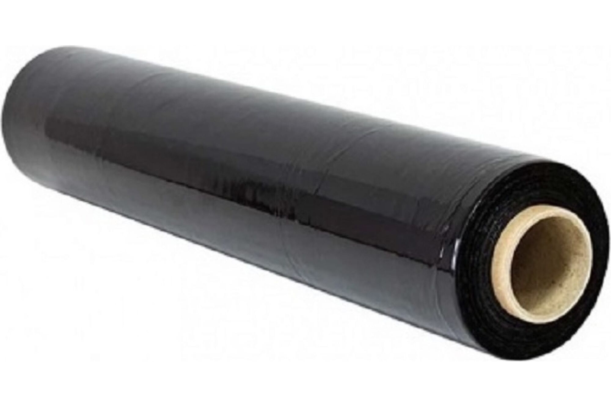 Стрейч-пленка Кордленд первичная, 500 мм x 20 мкм, 1,8 кг, черный Р STR-00429