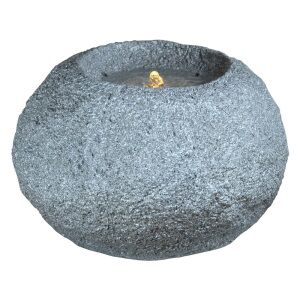 Фонтан интерьерный Heissner Grey Rock LED с подсветкой, 50х47х30 см, серый, искусственный камень