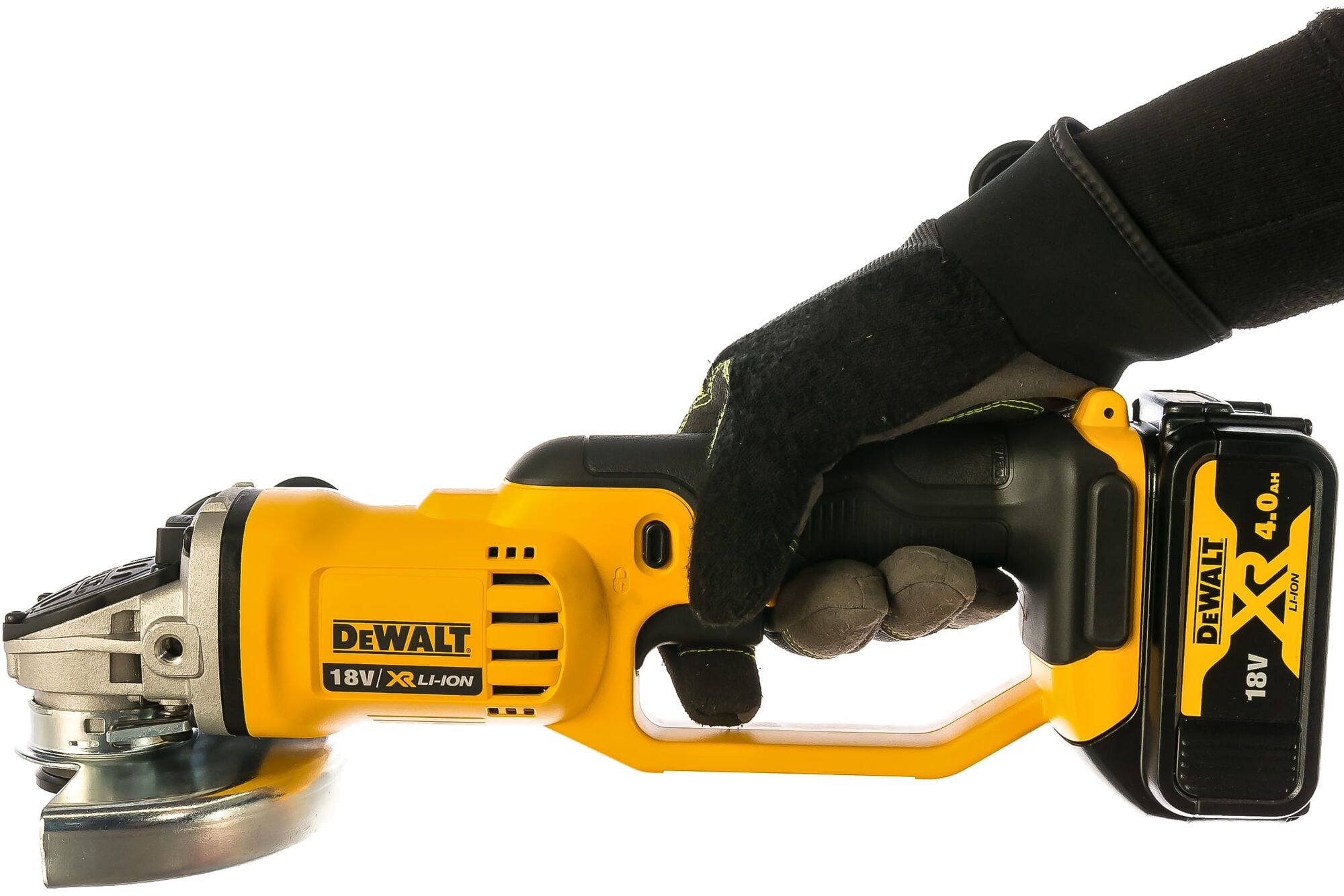 Угловая аккумуляторная шлифмашина DEWALT DCG 412 M2, цена в Екатеринбурге  от компании ГЛОБАЛСТРОЙРТИ