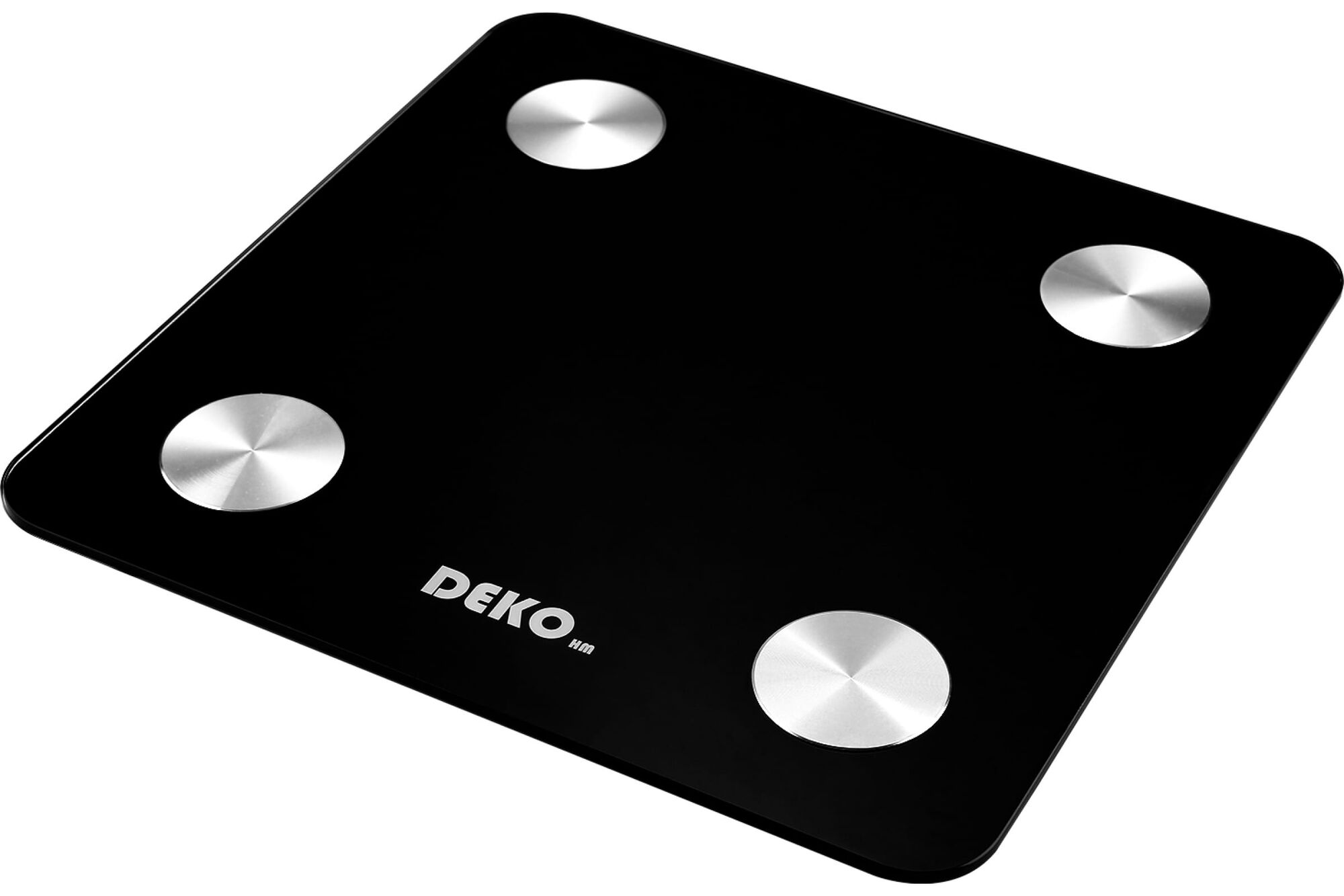 Умные напольные весы повышенной точности DEKO DKSC02 Black 041-0106