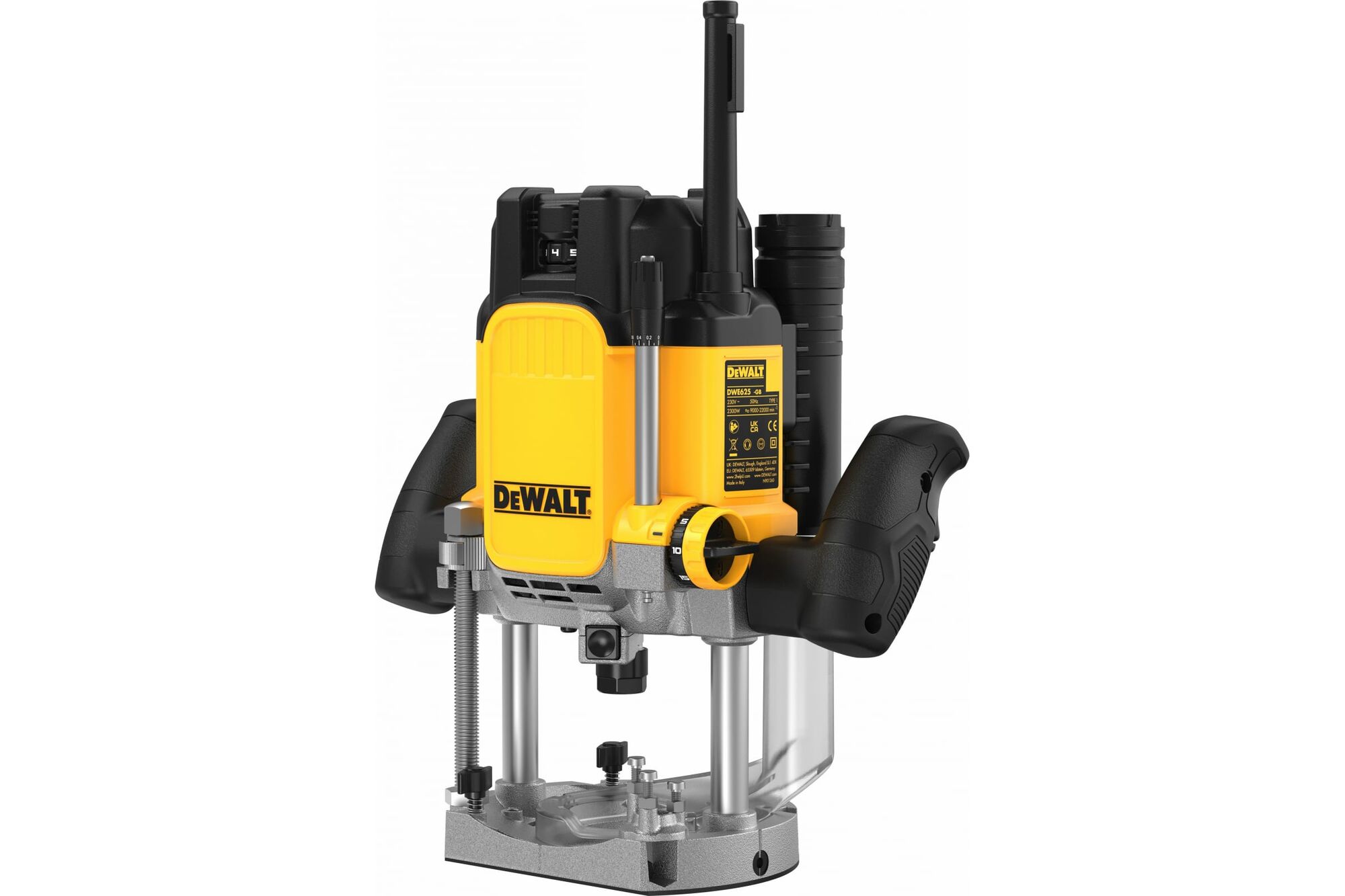 Фрезер двуручный Dewalt DWE625-QS